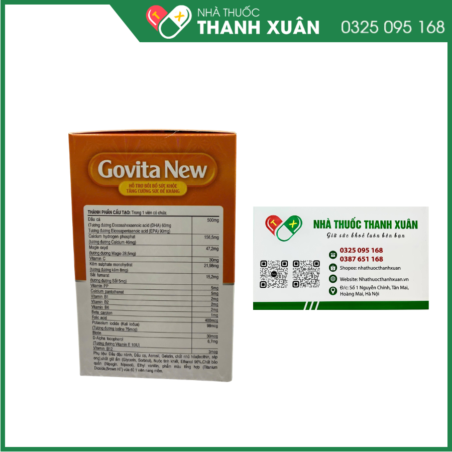 Govita New - Bổ sung vitamin và các khoáng chất cần thiết cho cơ thể